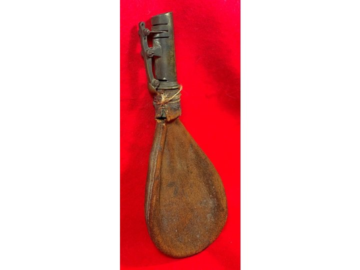 Leather Shot Pouch - 19th Century Usage