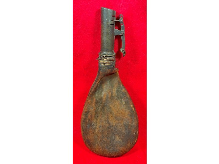 Leather Shot Pouch - 19th Century Usage