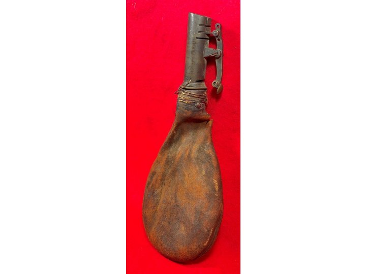 Leather Shot Pouch - 19th Century Usage
