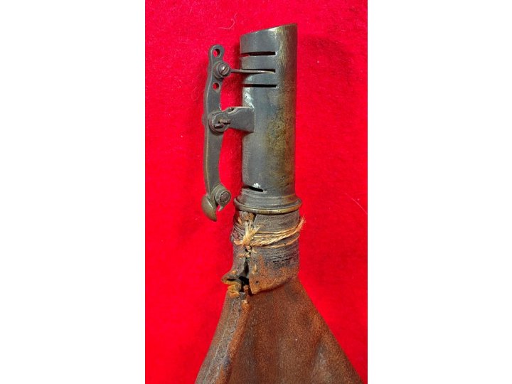 Leather Shot Pouch - 19th Century Usage