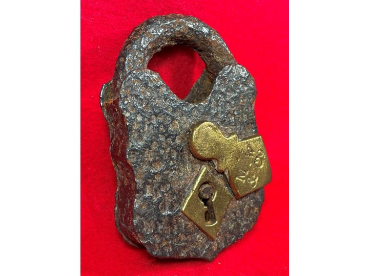 Smokehouse Padlock - "M.W & Co."