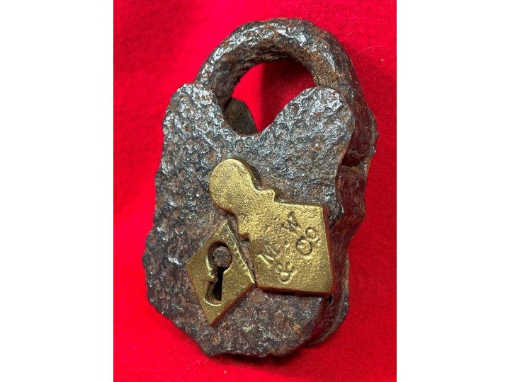 Smokehouse Padlock - "M.W & Co."