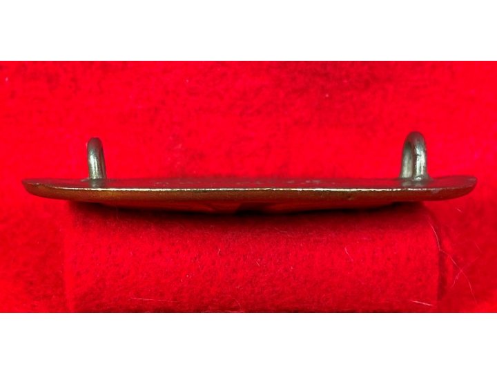 US Cartridge Box Plate - Small Size - Marked "W. H. SMITH / BROOKLYN"