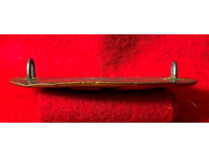 US Cartridge Box Plate - Large Size - Marked "W. H. SMITH / BROOKLYN" - High Quality