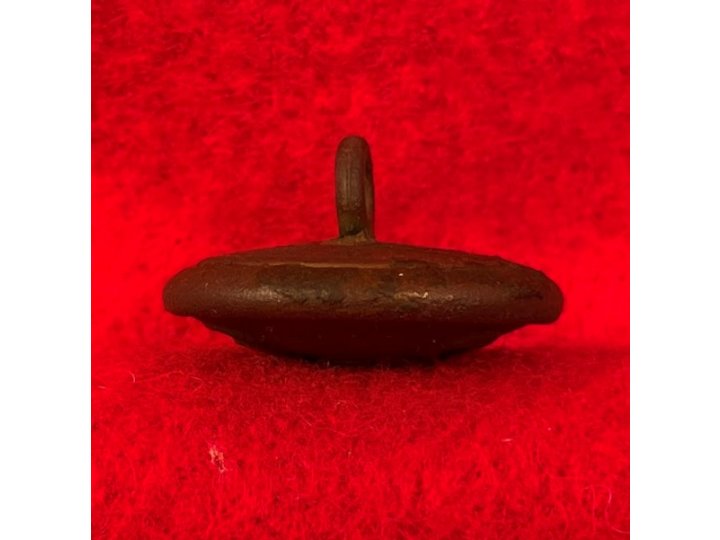Confederate Infantry Coat Button - "Script I"
