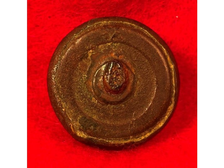 Confederate Infantry Coat Button - "Script I" with letters "CS"