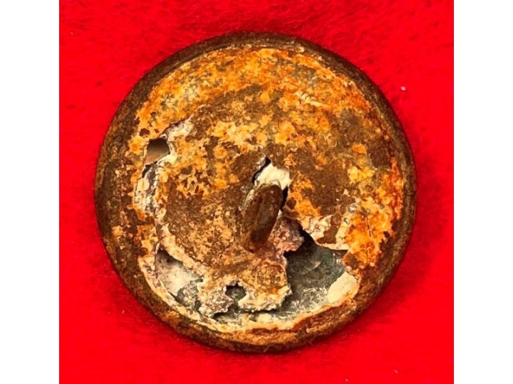 Confederate Cavalry Coat Button - Rare Type - CS 142