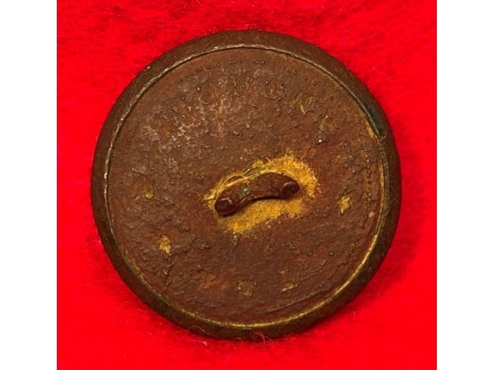 Confederate Cavalry Coat Button - "Stippled C"