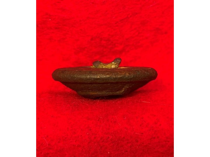 Confederate Cavalry Coat Button - "Stippled C"