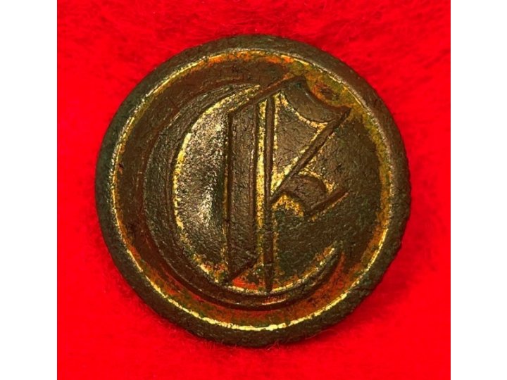 Confederate Engineers Coat Button