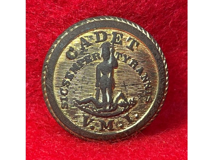 VMI - Virginia Military Institute Cadet Button - R & W Robinson