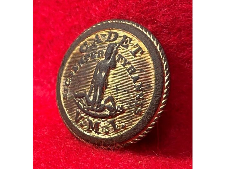 VMI - Virginia Military Institute Cadet Button - R & W Robinson