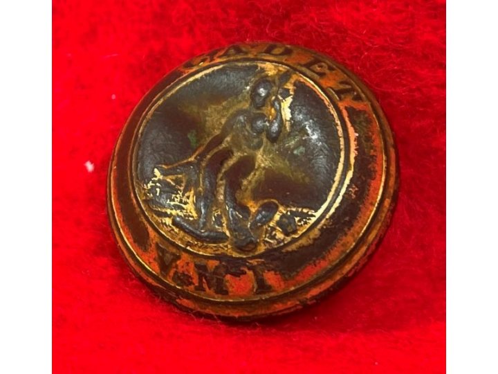 Virginia Military Institute Cadet Coat Button - High Dome 