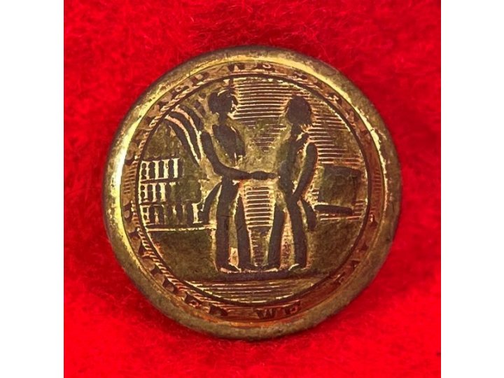 Kentucky State Seal Coat Button