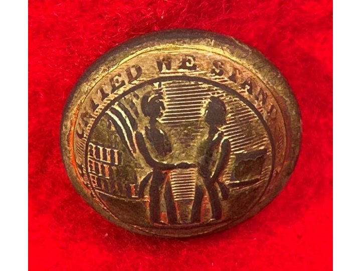 Kentucky State Seal Coat Button