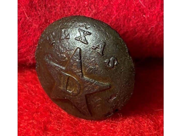 Texas Dragoon Coat Button