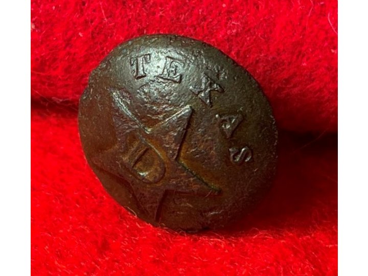 Texas Dragoon Coat Button