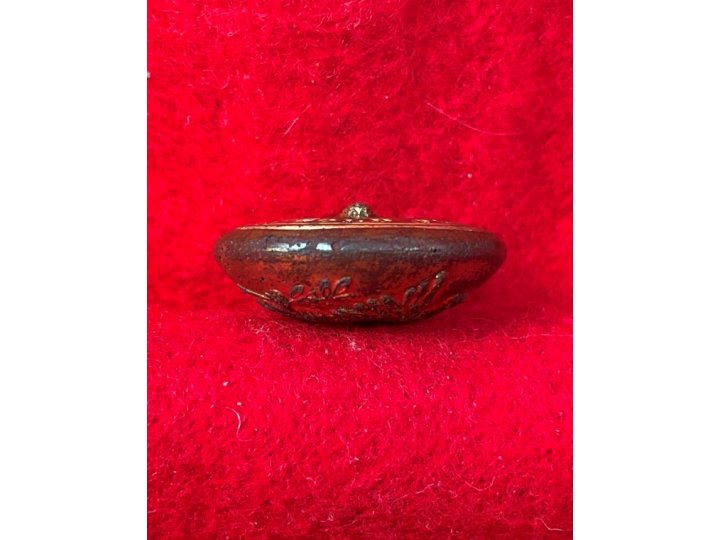 Federal Artillery Coat Button - "FINE . GOLD . PLATE"