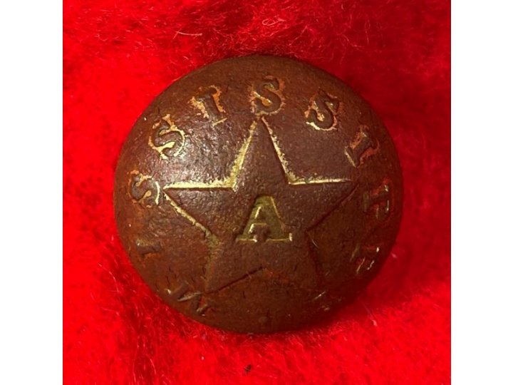 Mississippi Artillery Coat Button