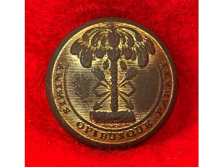 South Carolina State Seal Coat Button
