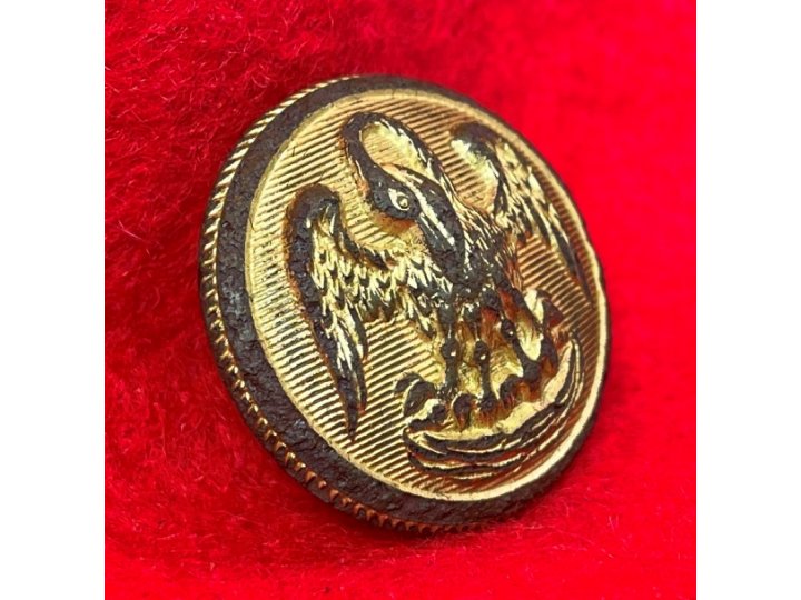 Louisiana State Seal Coat Button