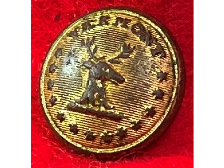 Vermont State Seal Cuff Button