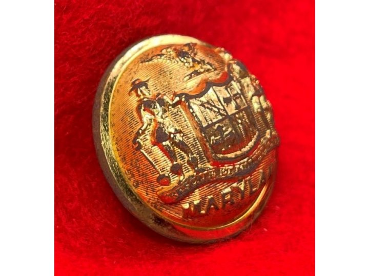 Maryland State Seal Coat Button - High Quality