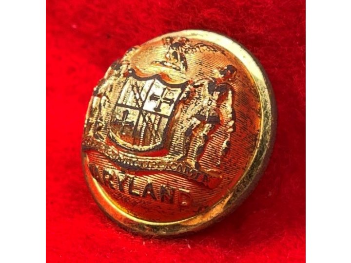 Maryland State Seal Coat Button - High Quality