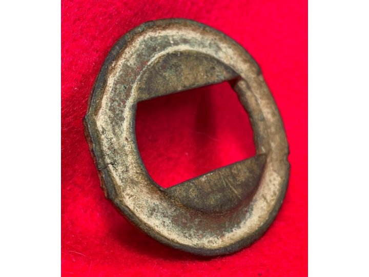 Confederate Wreath for Two-Piece Tongue & Wreath Belt Buckle