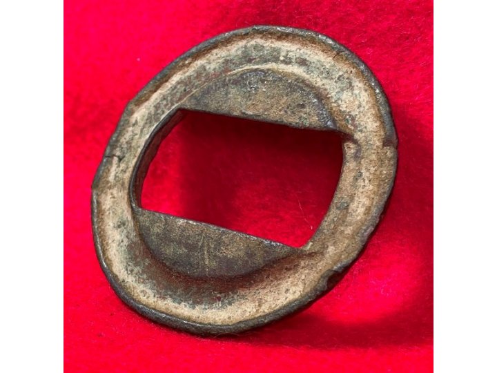 Confederate Wreath for Two-Piece Tongue & Wreath Belt Buckle