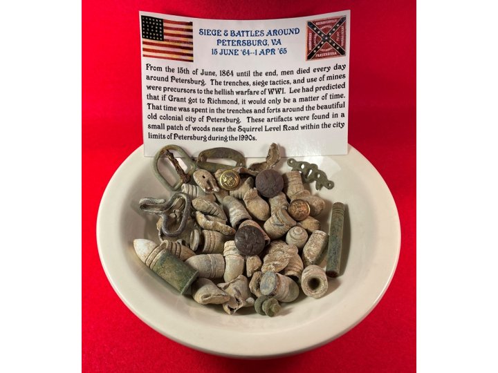 Bullet & Relic Bowl - Petersburg Area Recovery - Trimmer Collection
