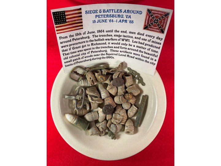 Bullet & Relic Bowl - Petersburg Area Recovery - Trimmer Collection