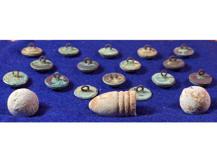 Michigan Cuff Button Display - Malvern Hill