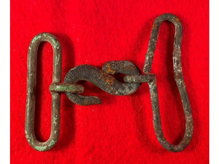 Civil War "Snake" Buckle - British Import 