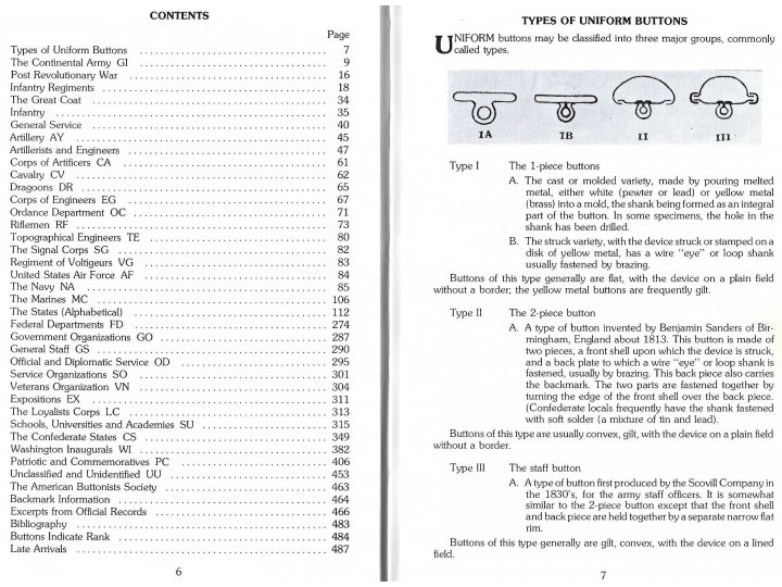Record of American Uniform and Historical Buttons - Bicentennial Edition