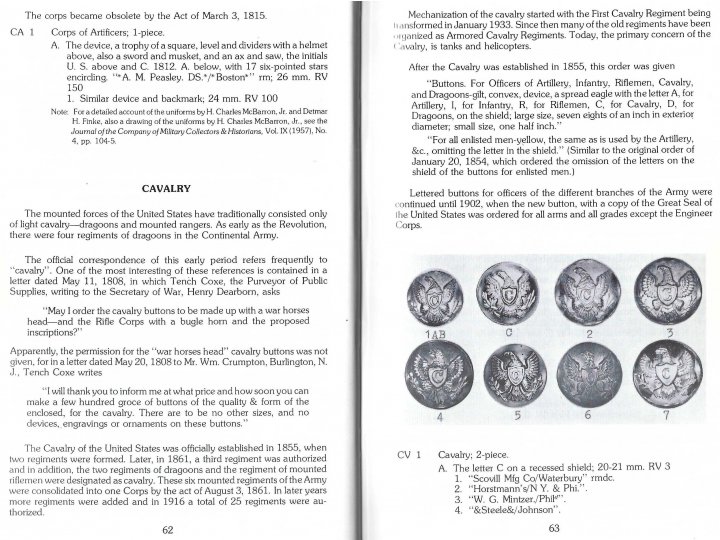 Record of American Uniform and Historical Buttons - Bicentennial Edition