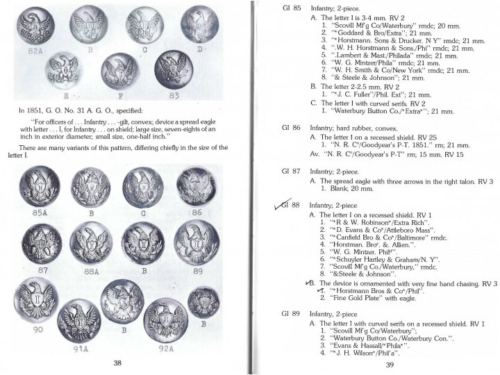 Record of American Uniform and Historical Buttons - Bicentennial Edition