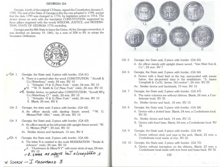 Record of American Uniform and Historical Buttons - Bicentennial Edition