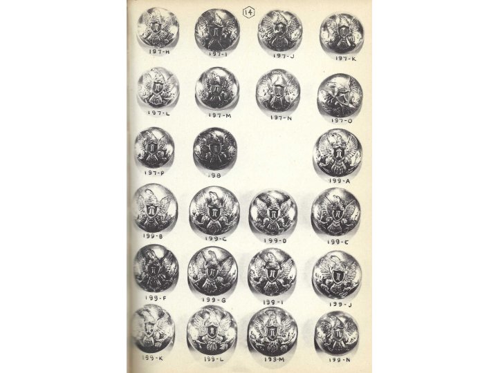 Uniform Buttons American Armed Forces 1784-1948 - Volumes I & II