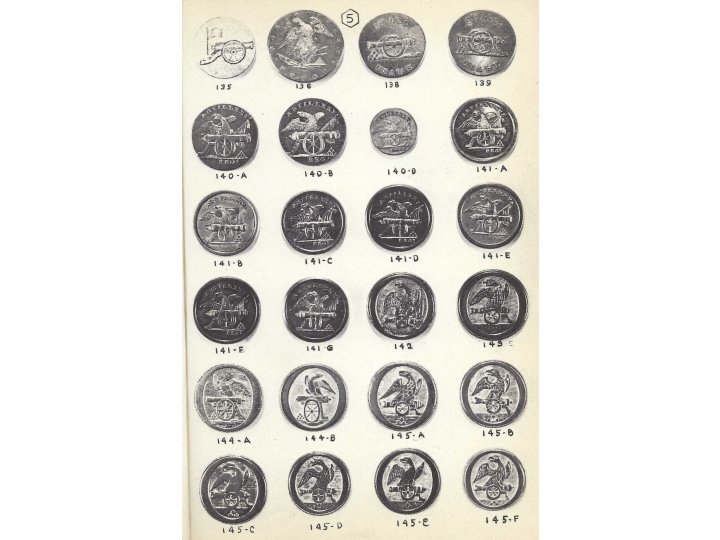 Uniform Buttons American Armed Forces 1784-1948 - Volumes I & II
