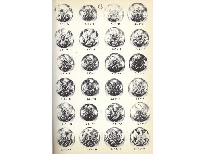 Uniform Buttons American Armed Forces 1784-1948 - Volumes I & II
