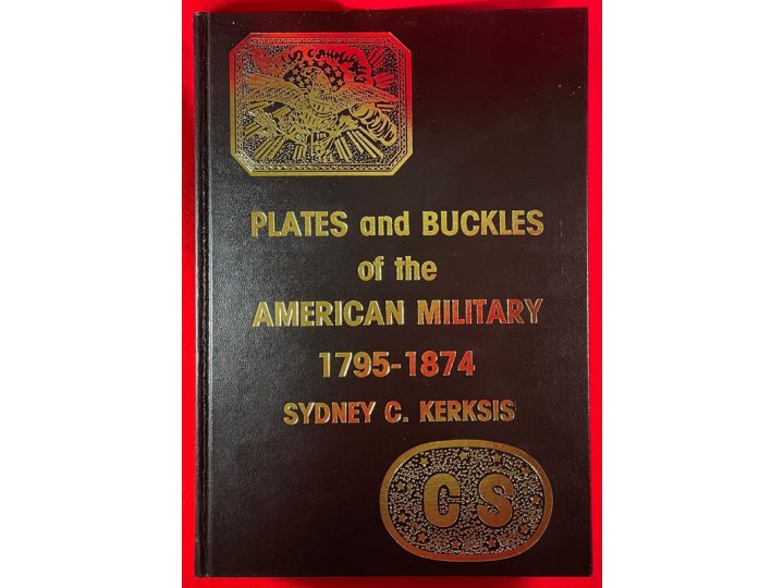 US Cartridge Box Plate from the Sydney C. Kerksis Collection with Original Envelope