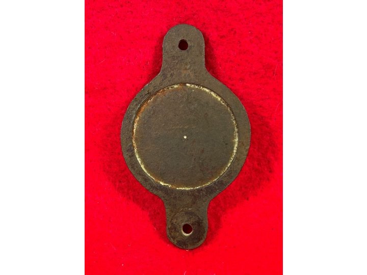 Rare Federal Bridle Bit Boss Insignia - Company E 2nd Cavalry