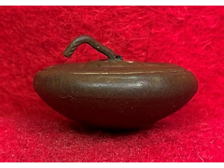 Confederate Script Infantry Coat Button - Small Script "I"