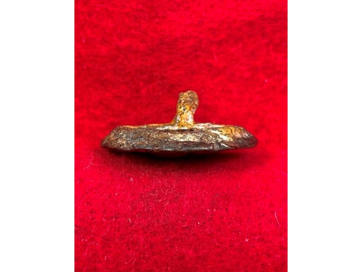 Confederate Block Infantry Coat Button - Narrow Block "I"