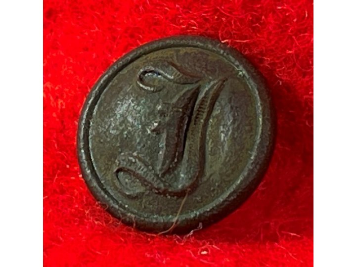 Confederate Infantry Cuff Button - "Script I"