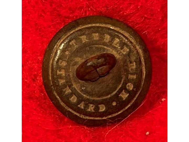 Confederate Cavalry Cuff Button - "Script C"