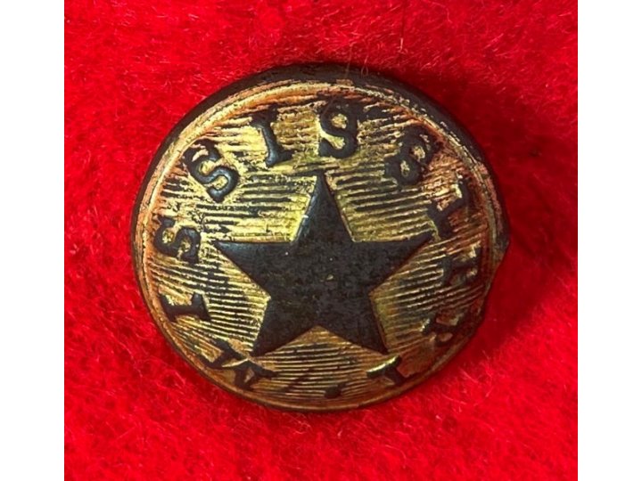 Mississippi Militia Coat Button