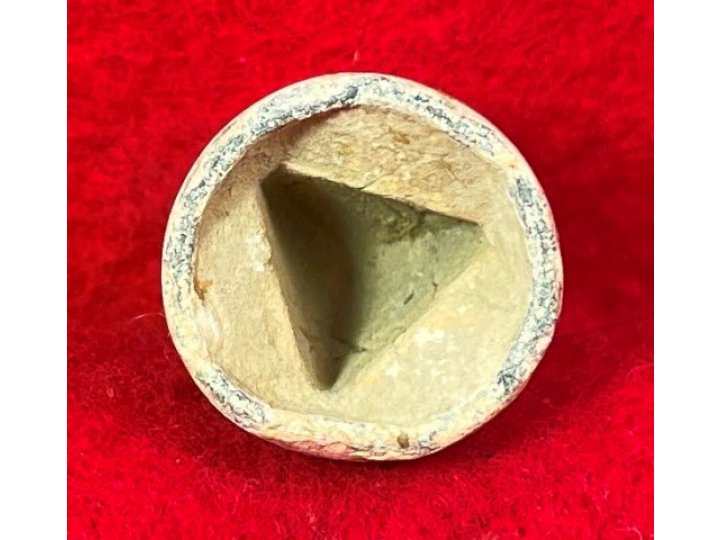 Confederate .69 Caliber French Pattern "Triangle Base" Bullet