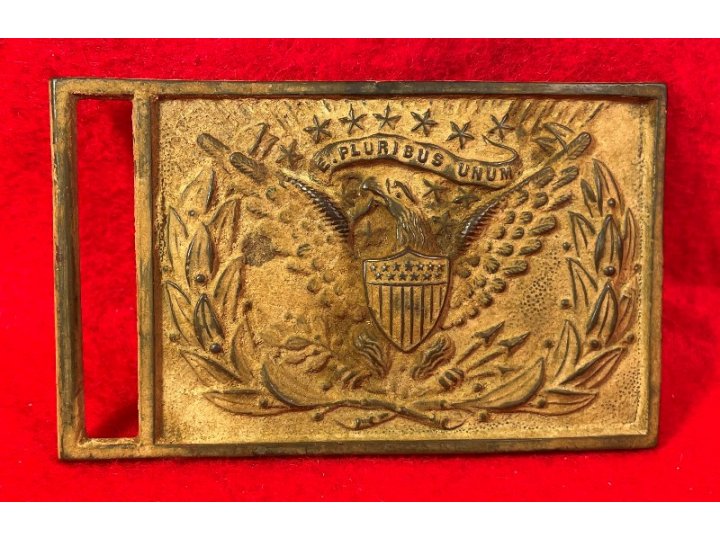 Federal Officer Sword Waist Belt Buckle